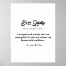 Search for boss lady posters Women empowerment