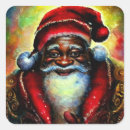 Search for black santa claus stickers Holiday season