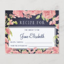 Search for recipe cards Watercolor floral