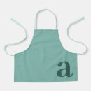 Search for initial kids aprons Cute