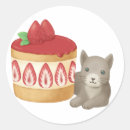 Search for cute dessert stickers Cat