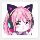 Search for chibi cat stickers Cartoon