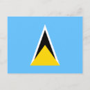 Search for lucia postcards Saint lucia flag