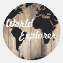 Search for world map stickers Adventure