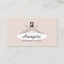 Search for hanger business cards Boutique