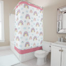 Search for boho shower curtains Rainbow