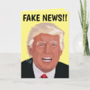 Search for funny donald trump birthday cards Fake news