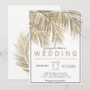 Search for gold palm tree invitations Simple
