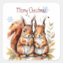 Search for christmas squirrel stickers Nature