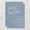 Search for simple sweet 16 invitations Modern