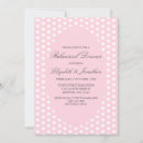 Search for pink rehearsal dinner invitations Heart