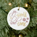 Search for joy to the world christmas tree decorations Jesus