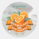 Search for orange jam stickers Marmalade