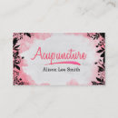 Search for acupuncture business cards Medicine