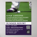 Search for golf advertising posters Sports