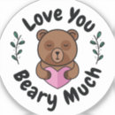 Search for funny bear stickers Modern