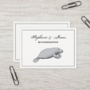 Search for manatee business cards Sea cow