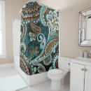 Search for paisley shower curtains Green
