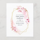 Search for sakura 4x5 invitations Watercolor