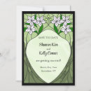 Search for stained glass invitations Green