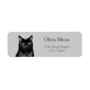 Search for black kittens return address labels Pets