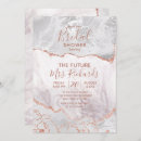 Search for agate bridal shower invitations Modern
