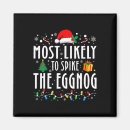 Search for eggnog magnets Merry christmas