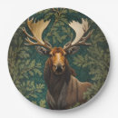 Search for moose paper plates Forest