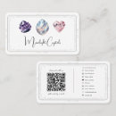Search for metaphysical business cards Crystal