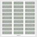 Search for pre addressed labels Minimalist
