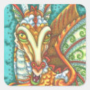 Search for dragon with wings stickers Orange