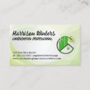 Search for landscaping business cards Landscaper