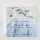Search for starfish baby shower invitations Wood