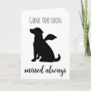 Search for angel memorial cards Dog loss