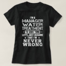Search for water treatment tshirts Job