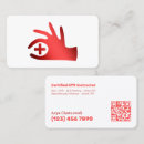 Search for cpr business cards Bls trainer