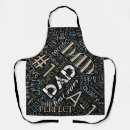 Search for awesome dad aprons Typography