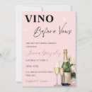 Search for winery bridal shower invitations Vino before vows