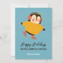 Search for cute penguin christmas cards Ice skating