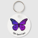 Search for pretty butterfly key rings Purple