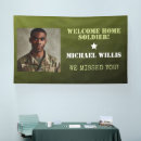 Search for military welcome home banners Army