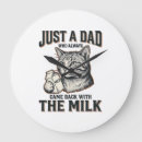 Search for funny cat clocks Dadgifts