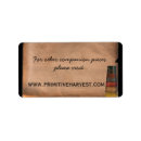 Search for harvest return address labels Vintage