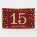 Search for quinceanera banners 15th birthday