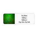 Search for field return address labels Green