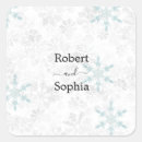 Search for snowflake wedding stickers Winter
