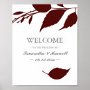 Search for burgundy wedding posters Simple