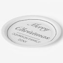 Search for minimalist christmas plates Elegant