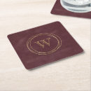 Search for burgundy coasters Modern