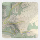Search for europe map stickers Lithographed